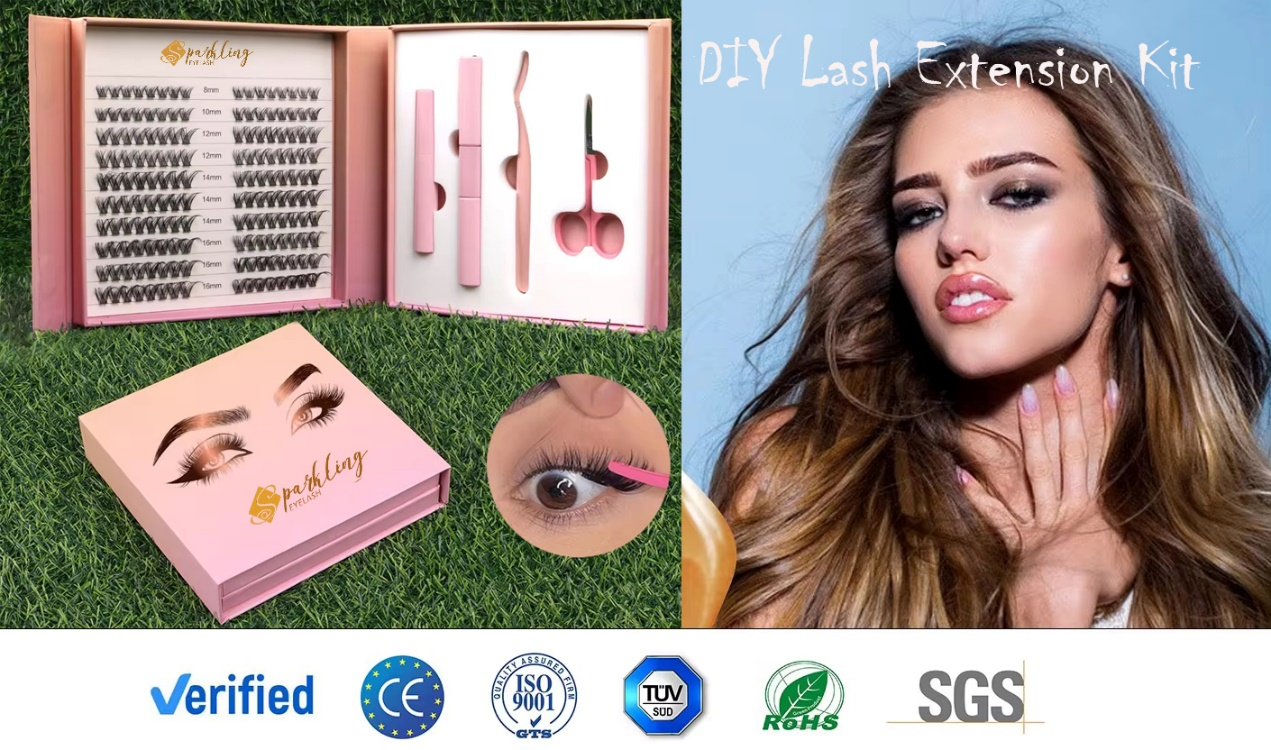 ได้ลุคที่สมบูรณ์แบบด้วยชุด DIY Lash Cluster Kit ในราคาโรงงาน