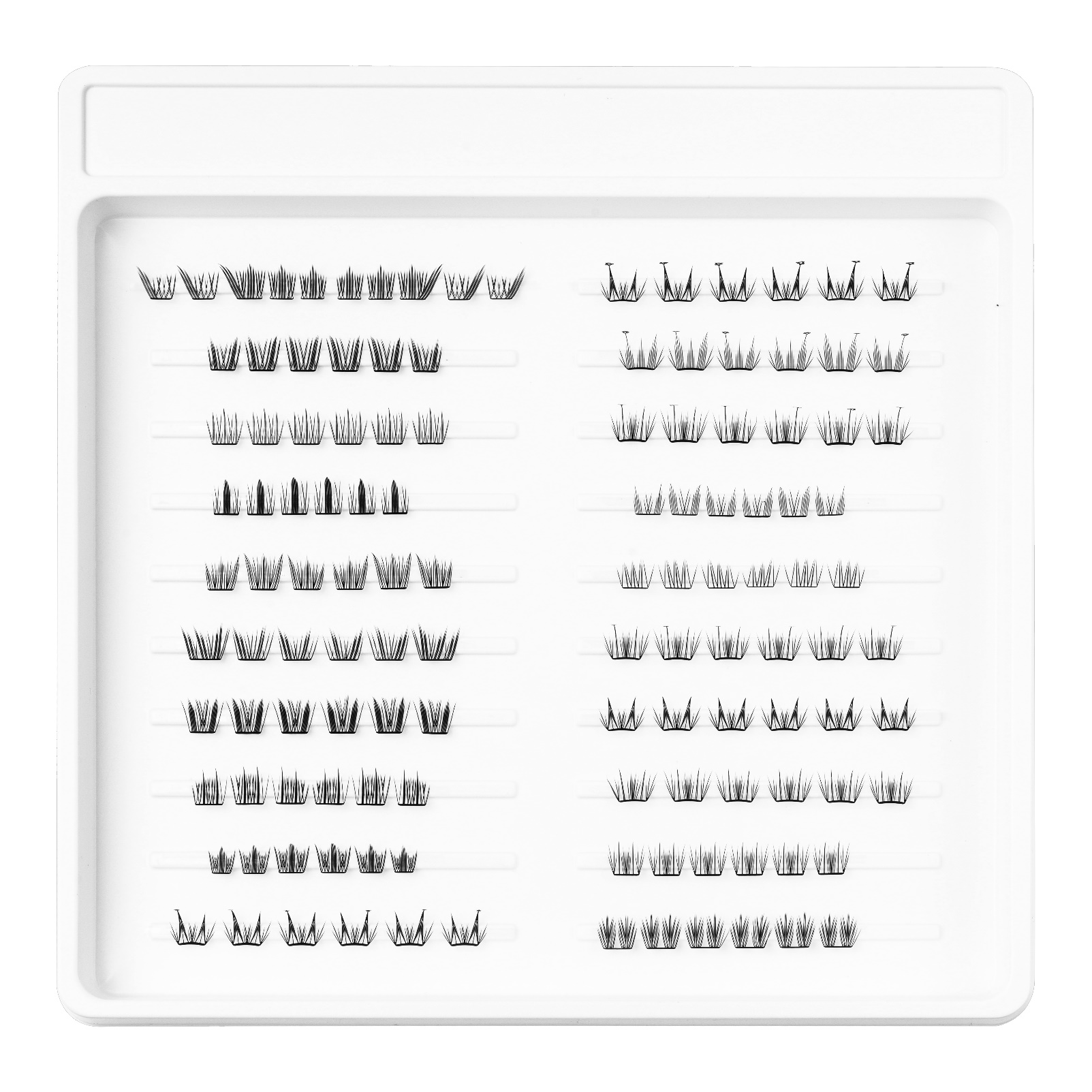เกม DIY Lash: ขนตาที่ติดกาวไว้แล้วพร้อมแถบนุ่ม