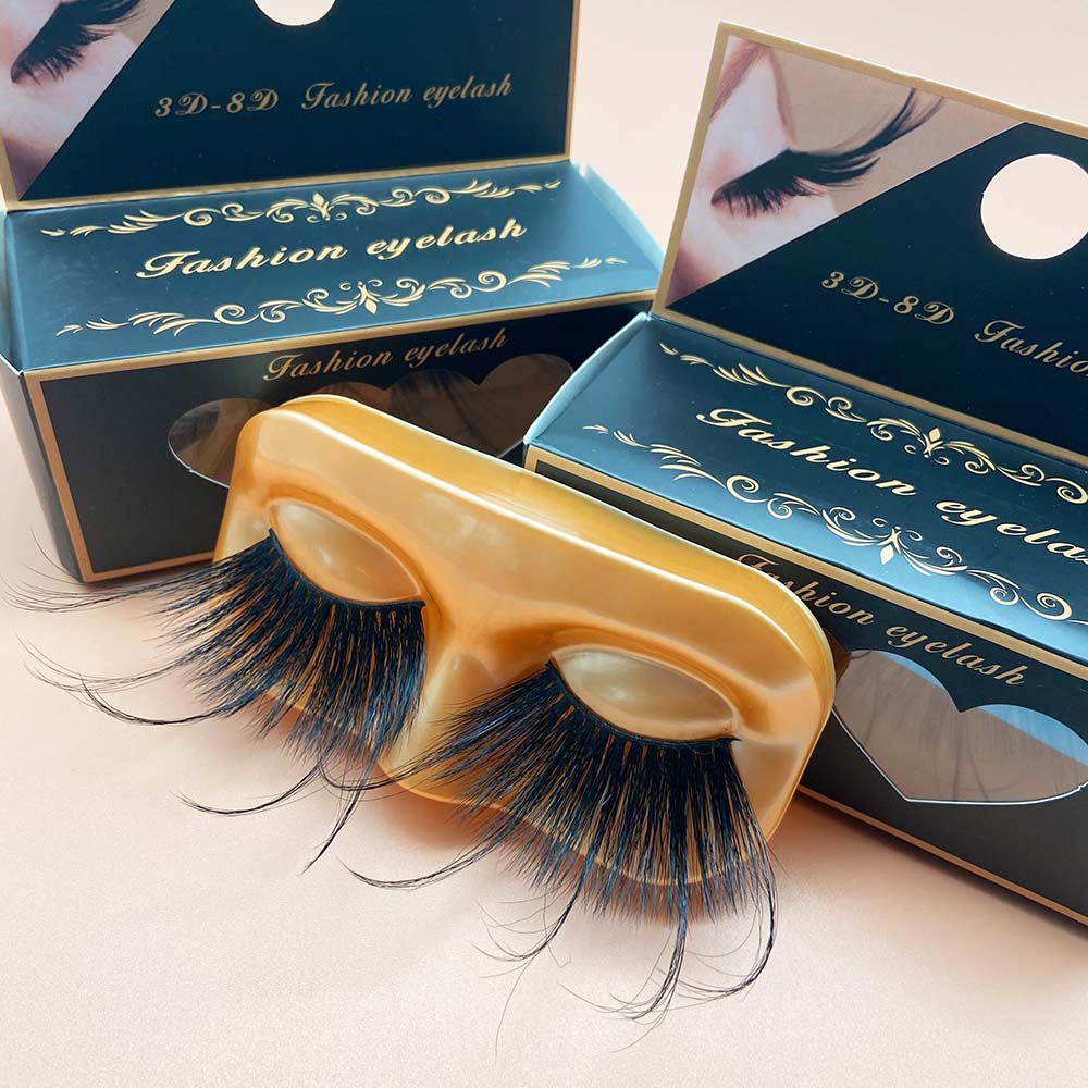 เครื่องแต่งกาย 8D Dramatic Eyelashes สำหรับ Halloween Christmas Cosplays