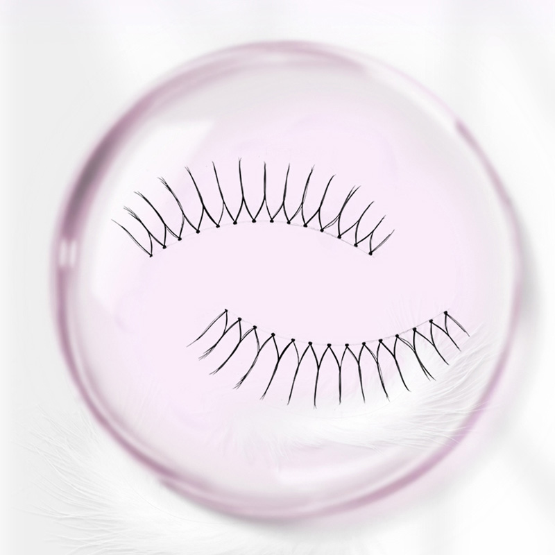 Clear Band Anime Lashes แพ็ค 4 คู่
