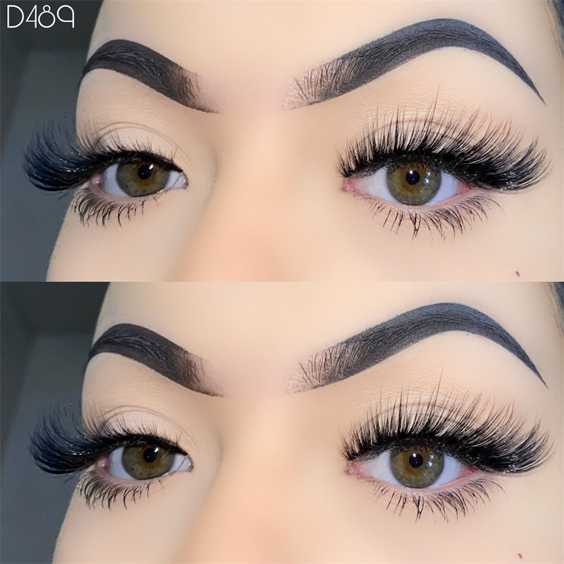 3D Volume Cat-eye Lashes Strip ขนตาปลอม