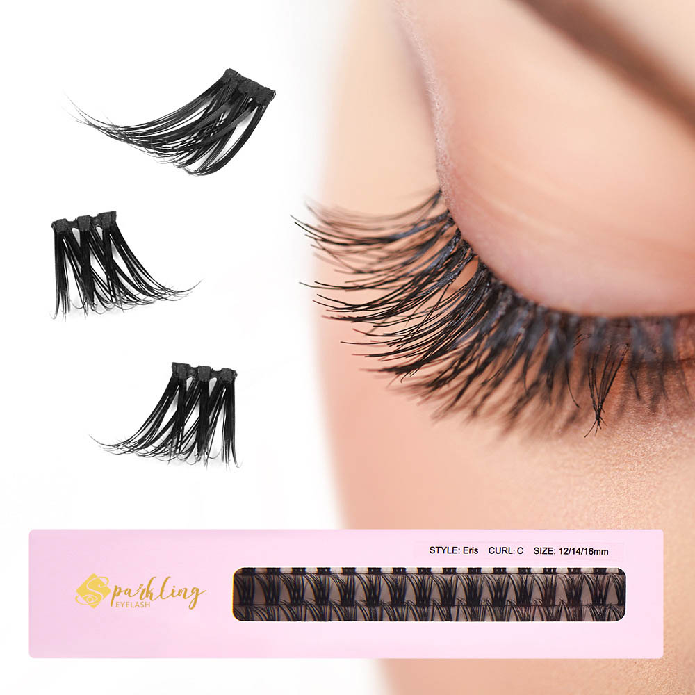 DIY ต่อขนตา D Curl ขนตายาวแต่ละเส้น