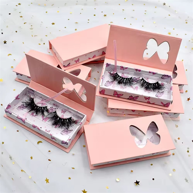 Mink Lashes ใน Natural C Curl และ Dramatic D Curl