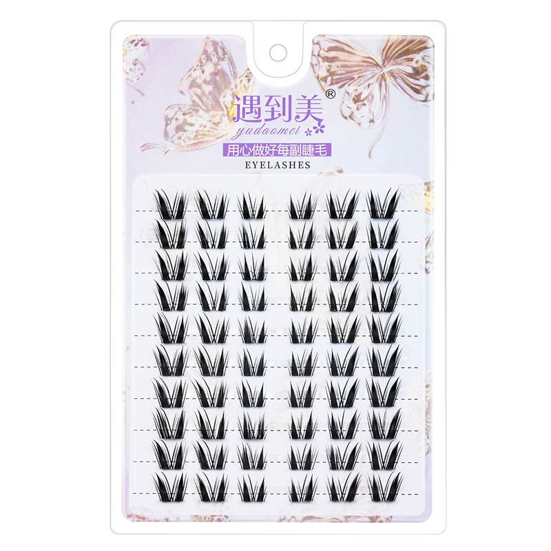 ส่วนขยายขนตา DIY Tail DIY แต่ละขนตาตามธรรมชาติ